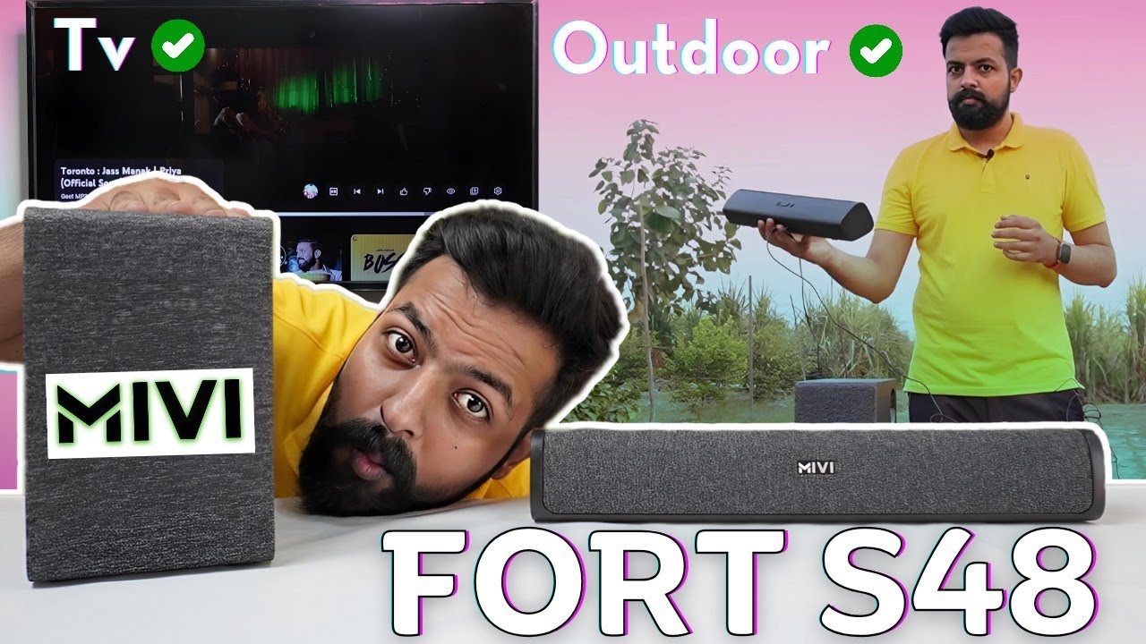 Mivi Fort S48 Soundbar || Unboxing and Review || Don't Buy Before Watching This Video ❓❓