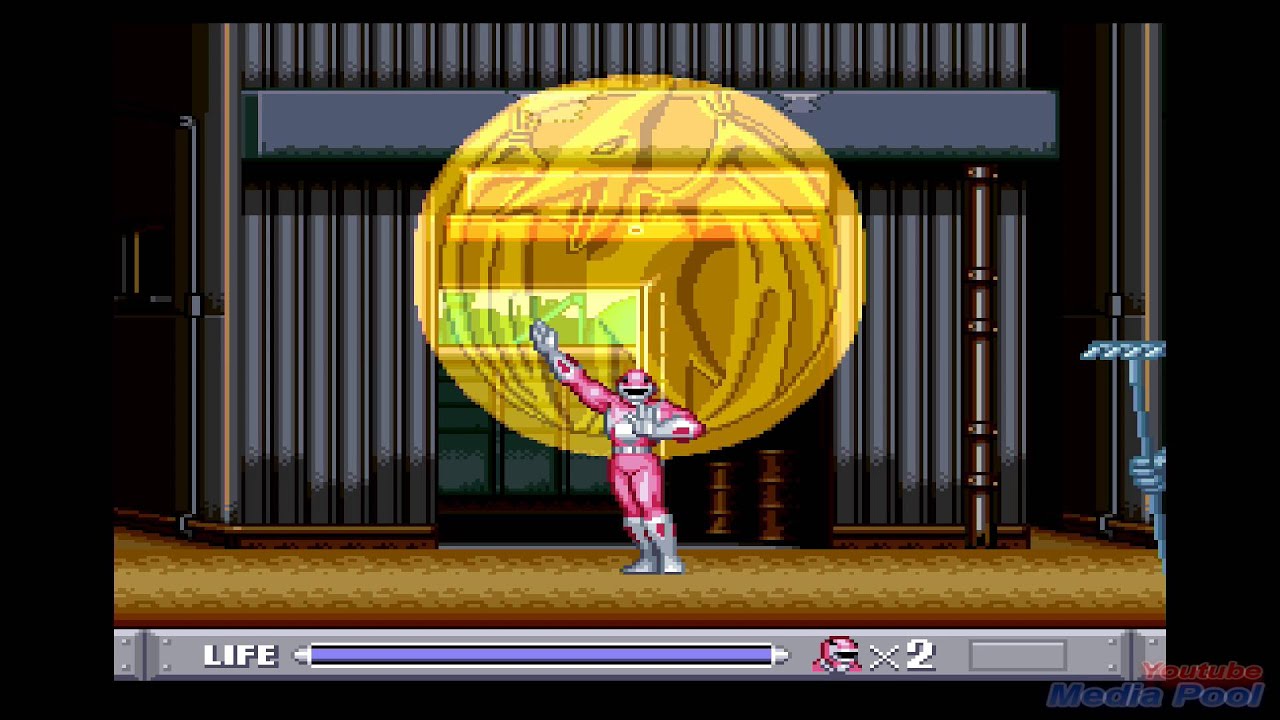 1994 Mighty Morphin Power Rangers (SNES) Game Playthrough Retro Game
