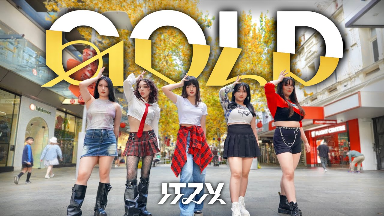 [KPOP IN PUBLIC | ONE TAKE] ITZY (있지) ‘GOLD' DANCE COVER |Dreamy Dreamy Dance | PERTH | AUSTRALIA