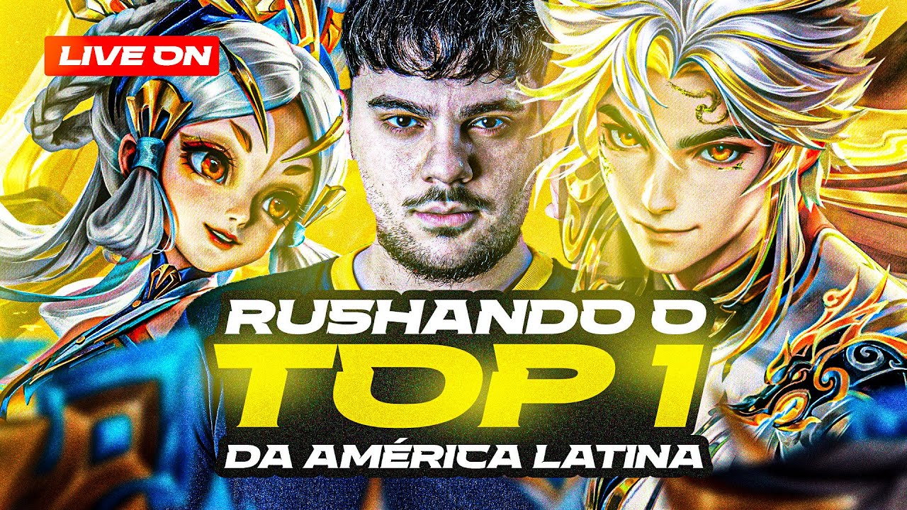 🟢👑RUSH TOP 1 AMERICA LATINA👑⭐+600 ESTRELAS⭐| Honor of Kings