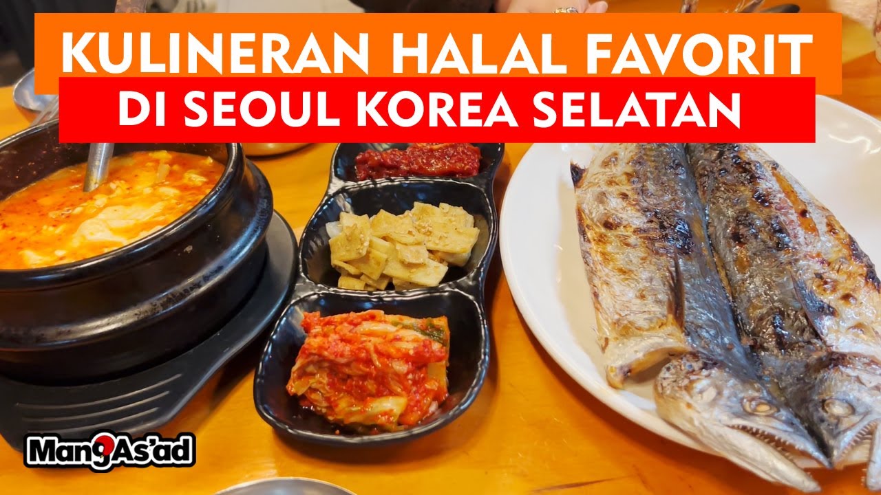 SPOT KULINERAN HALAL FAVORIT DI SEOUL KOREA | KALAU KE KOREA WAJIB DEH COBAIN MAKAN DI SINI