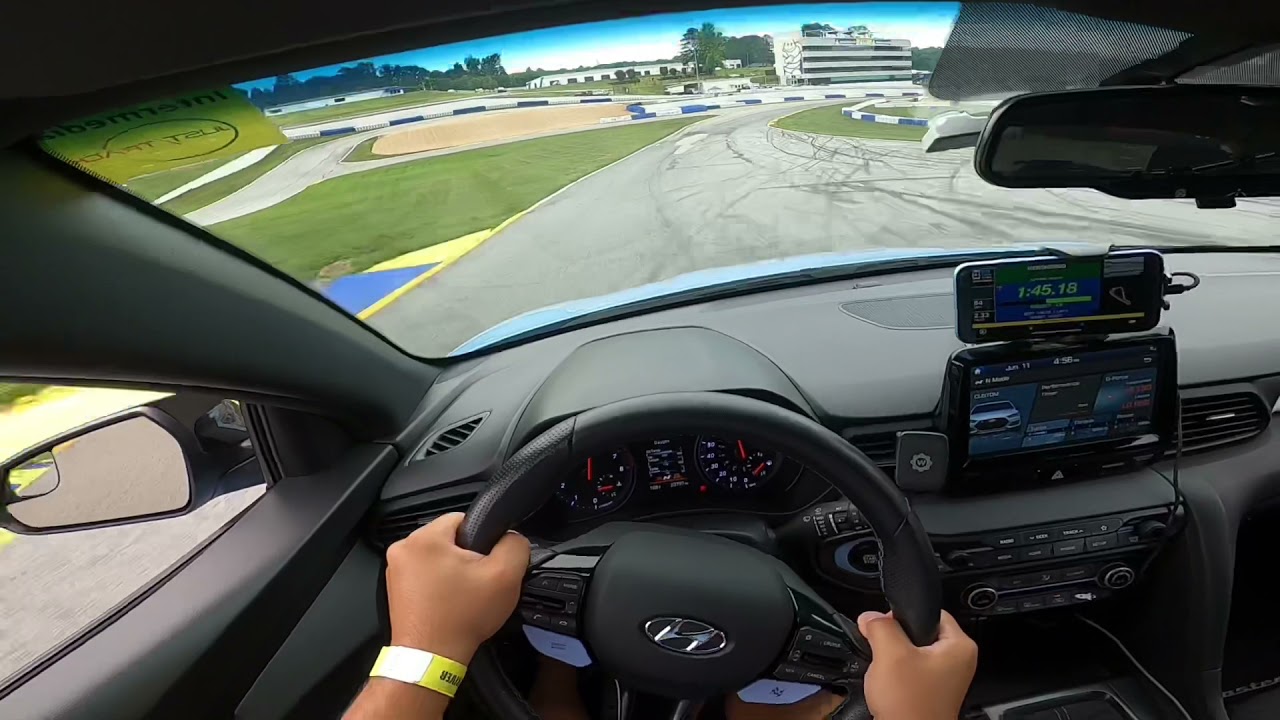 Veloster N Road Atlanta hot lap