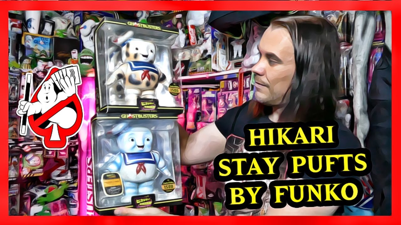 Ghostbusters Stay Puft Japanese Hikari figures by Funko