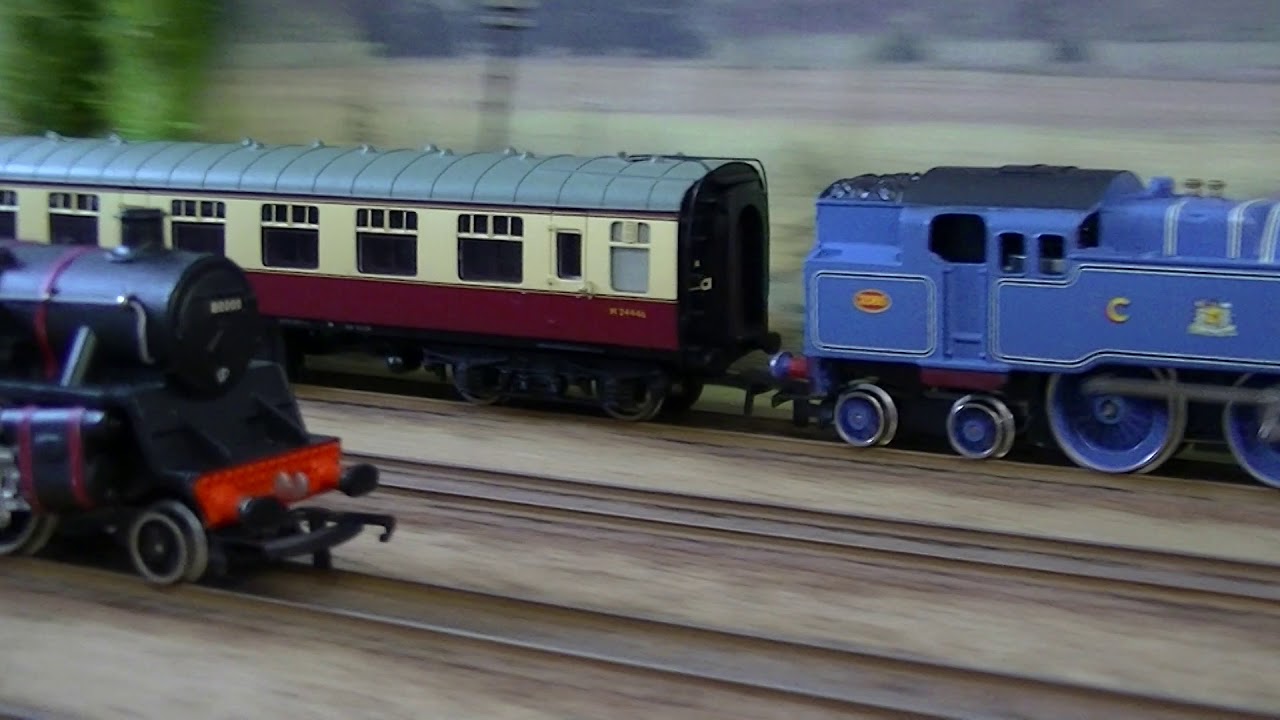 Wrenn multi liveried 2-6-4 Tanks at Westbridge Junction