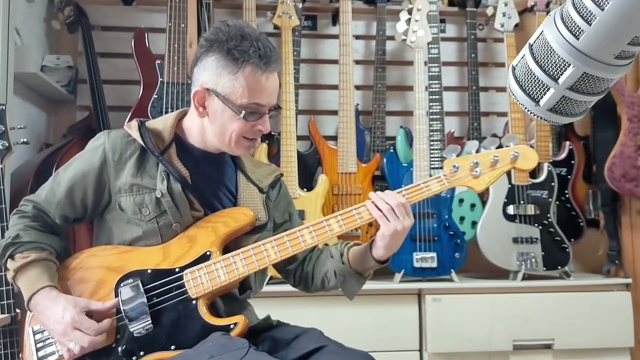 Vintage Japanese #bass Bacchus BJB-77 circa 2000 #soundcheck #bassguitar #electricbass #bassist #jb