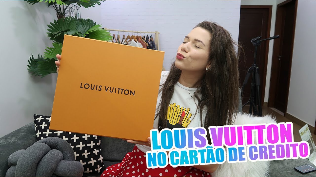 COMPREI UMA LOUIS VUITTON parcelada no CARTÃO DE CRÉDITO