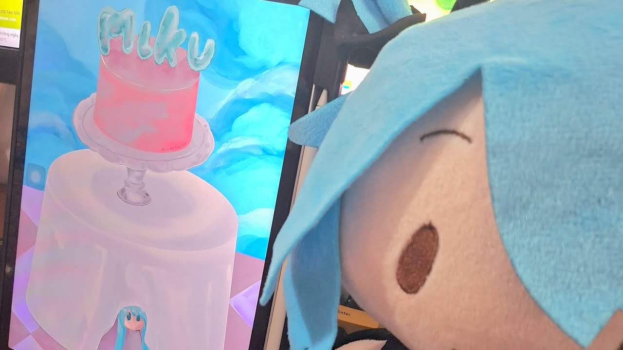 Vẽ với tui | Draw with me| Mừng sinh nhật Hatsune Miku (muộn)| Happy birthday Hatsune Miku🩵🫶🩵