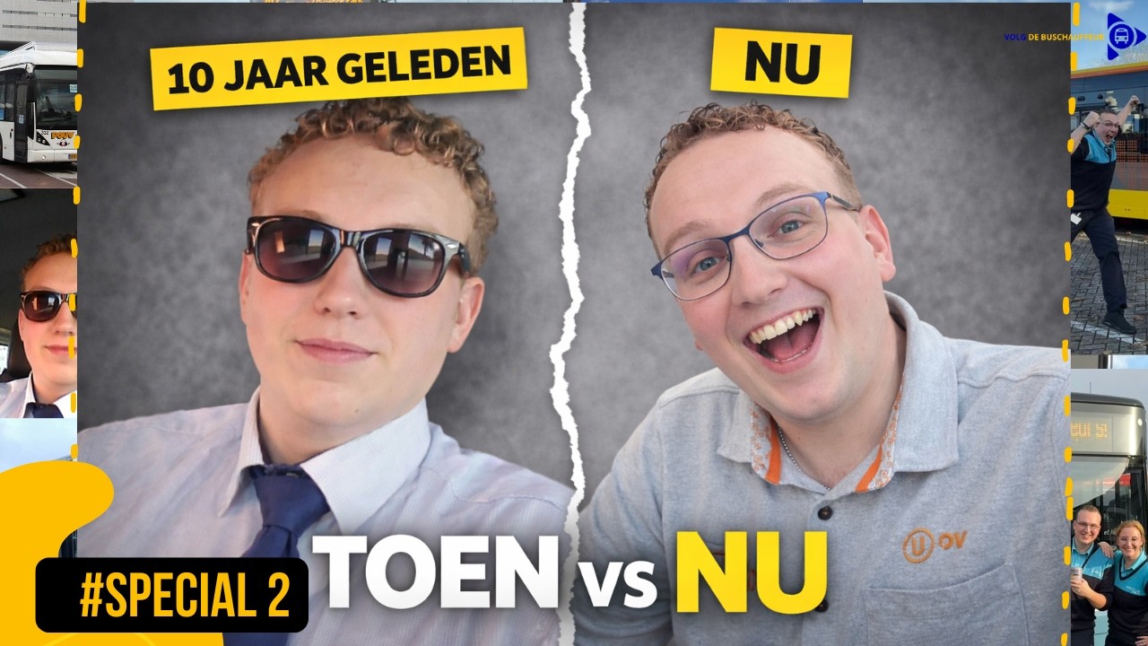 🚌Ik Was 18 Jaar en Bestuurde een Bus! Dit is Mijn Verhaal van 10 jaar Bus Rijden#special 2