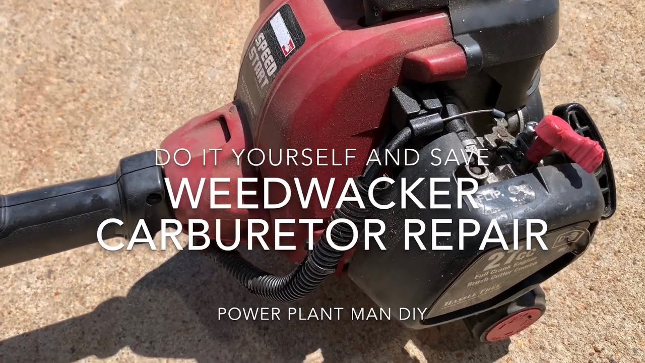 Craftsman Weedwacker trimmer carburetor repair