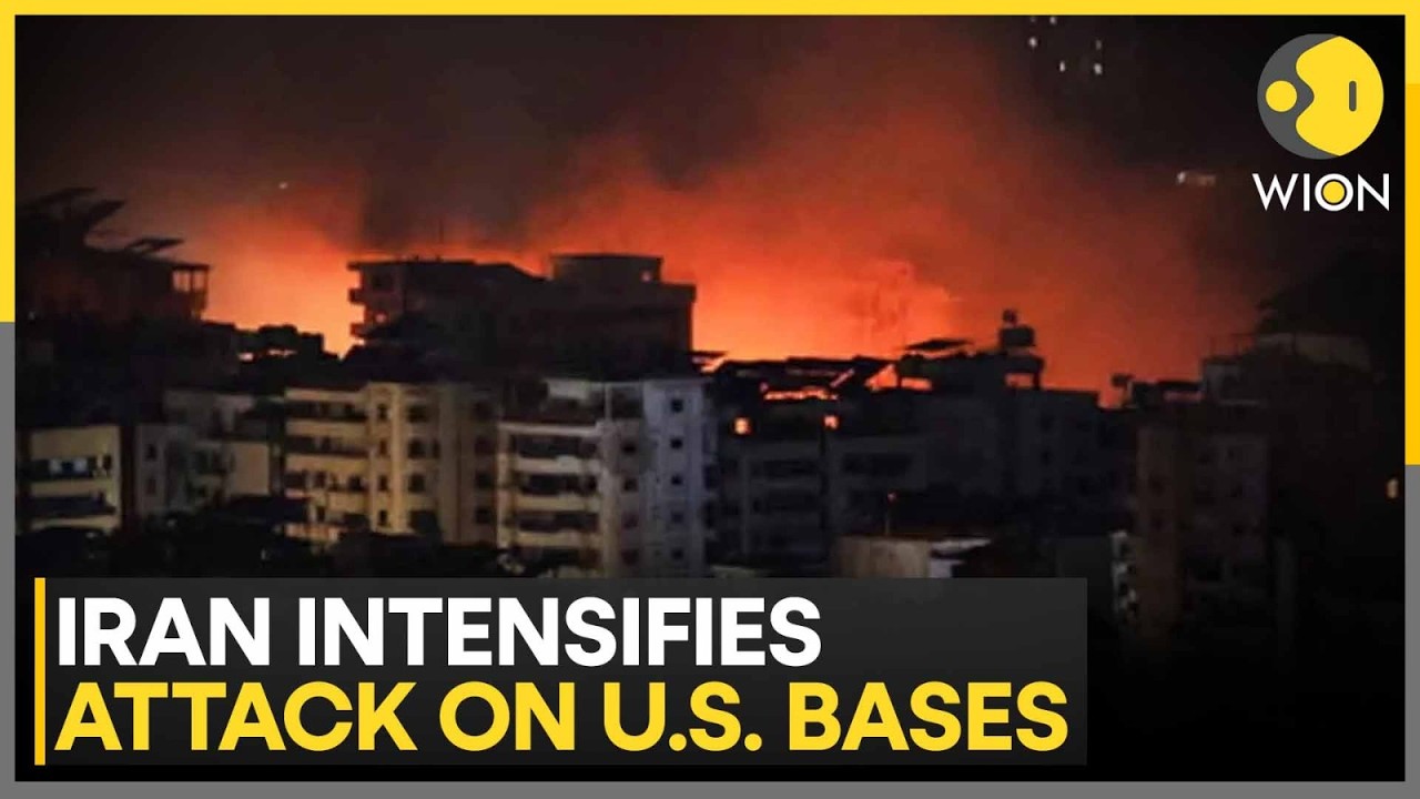 US-Iran War: Iran Intensifies Strikes on U.S. Bases Across the Gulf | WION