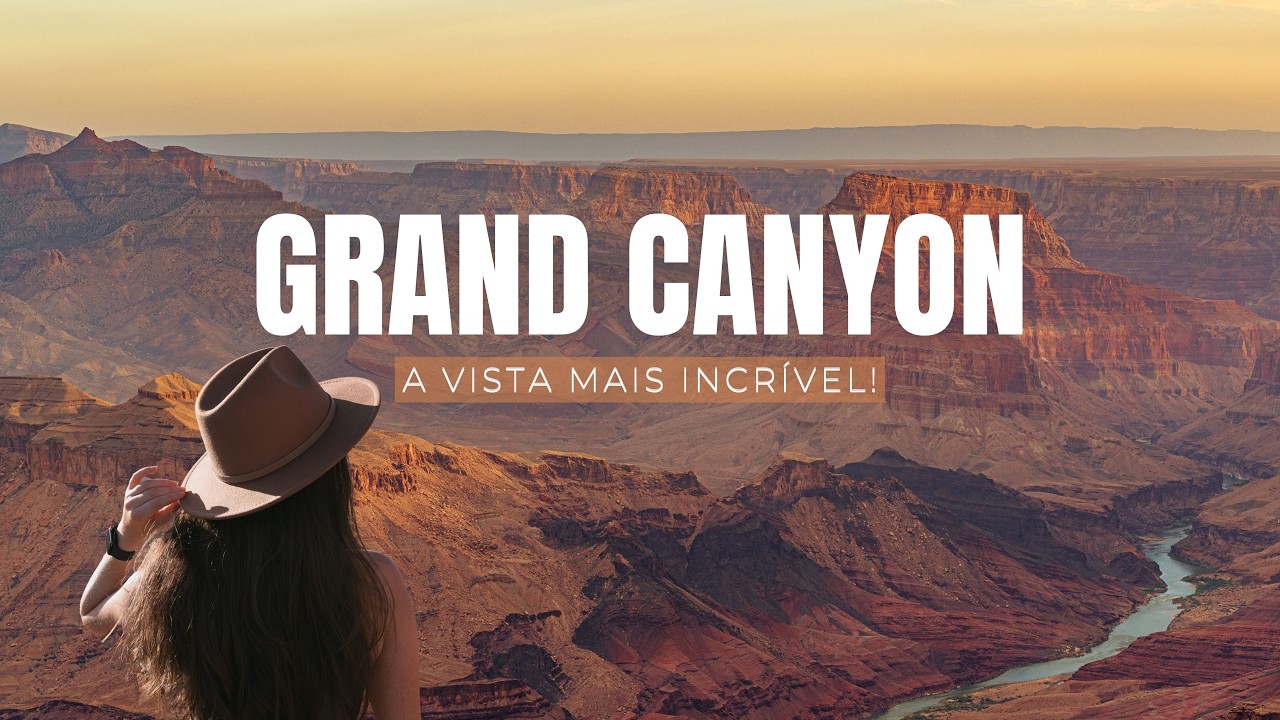 Viagem pelo Oeste Americano 🇺🇸 | Um dia no Grand Canyon (Parte 1)