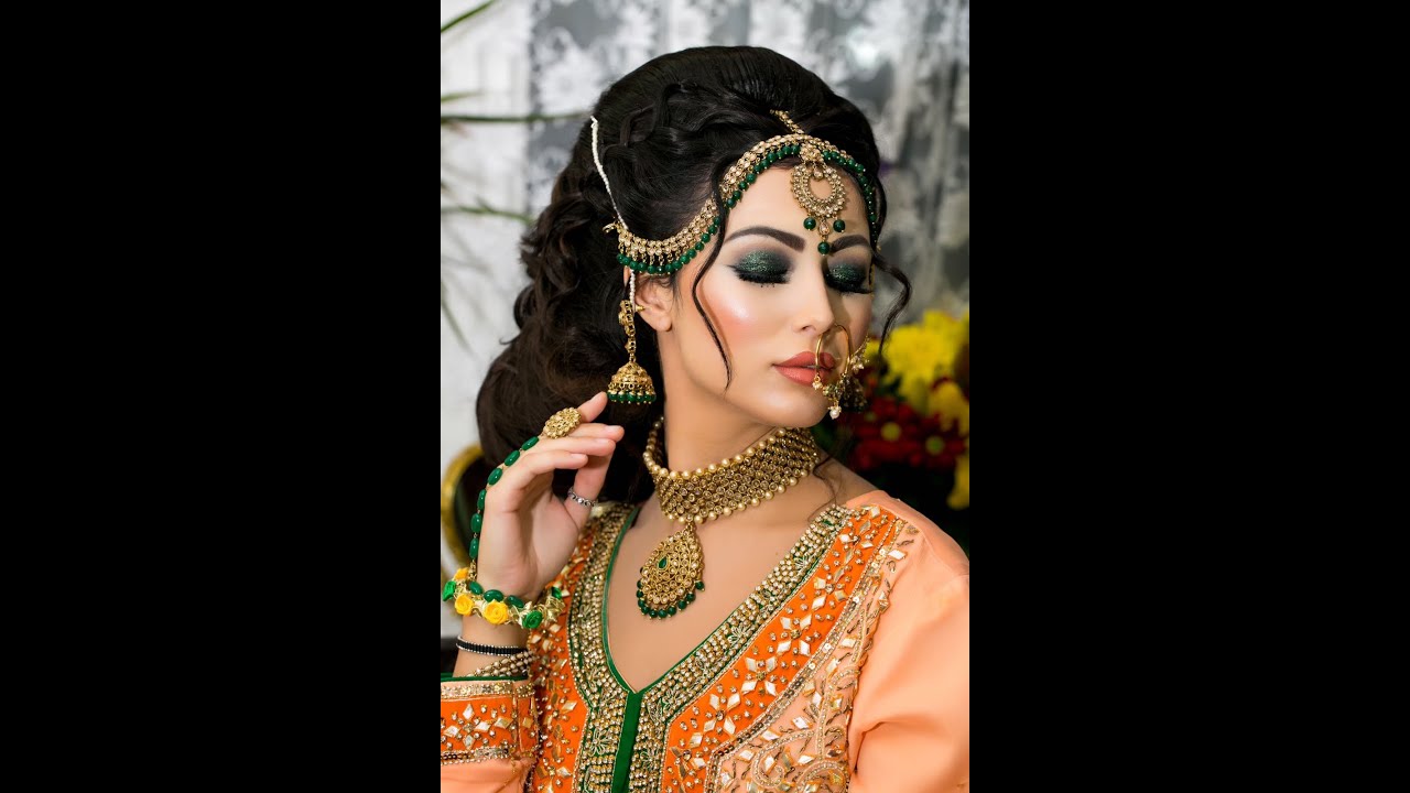 Modern Walima Bridal Look