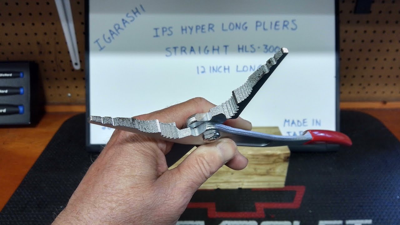 IGARASHI LONG NOSE PLIERS,7 MONTHS OF USE, YOU NEED TO BUY THESE PLIERS, INCREDIBLE DESIGN 😲