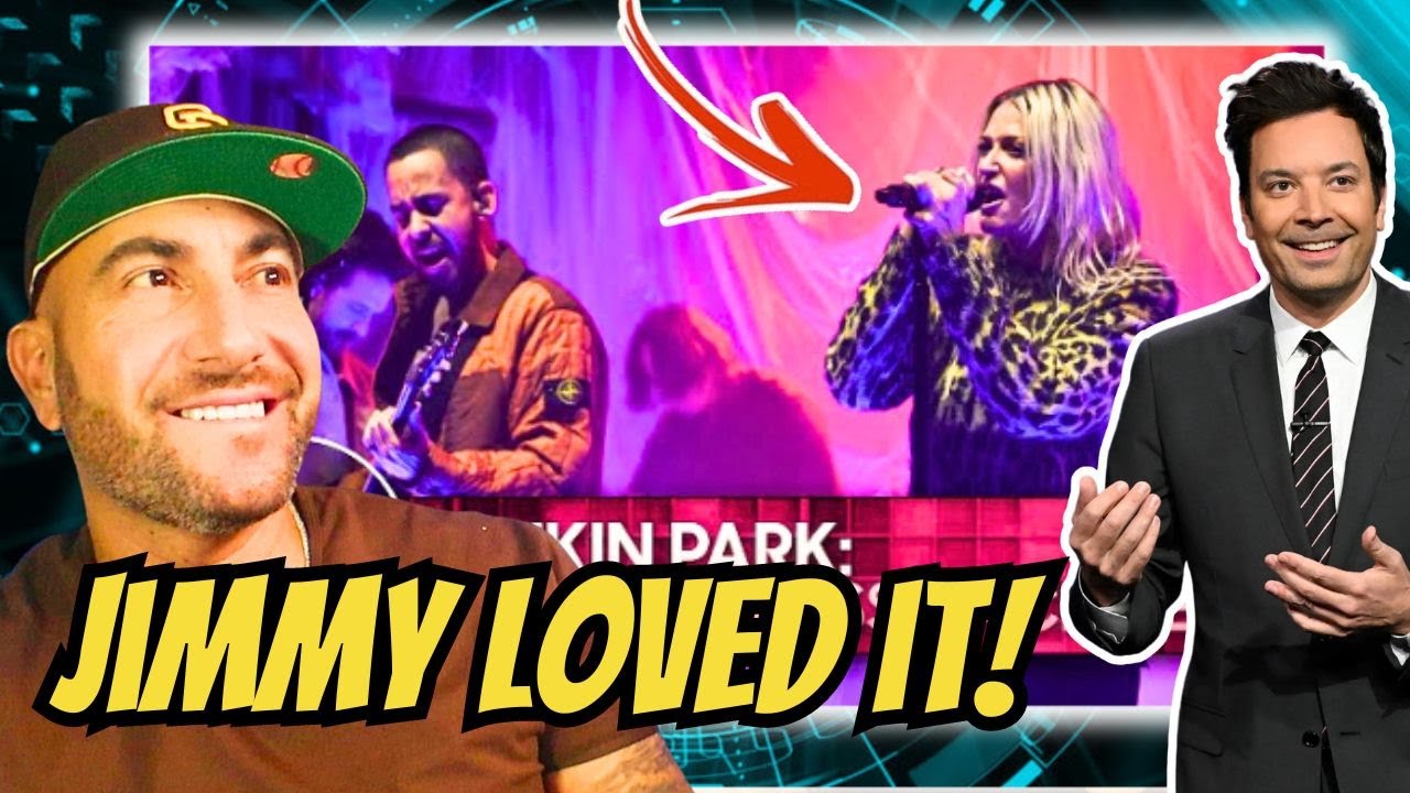 Linkin Park - The Emptiness Machine | The Tonight Show w/ Jimmy Fallon | REACTION!