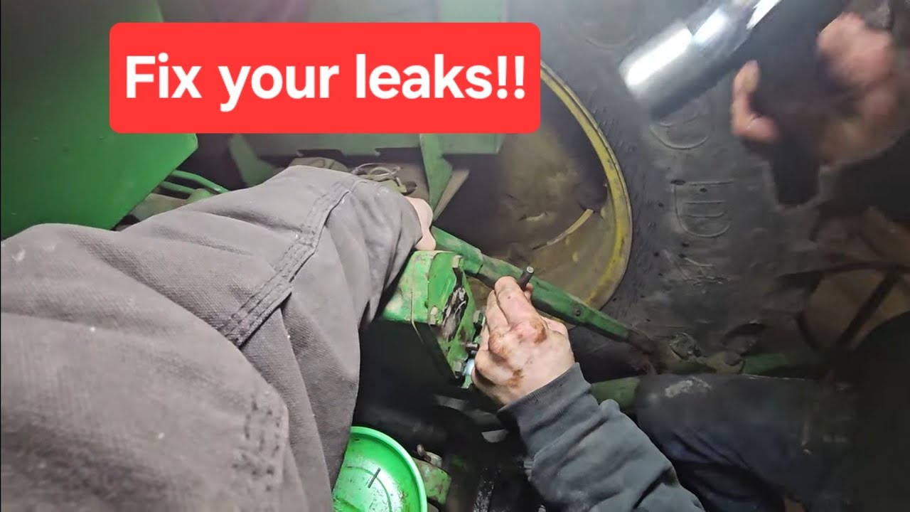 How to fix hydraulic remotes on John Deere 4430