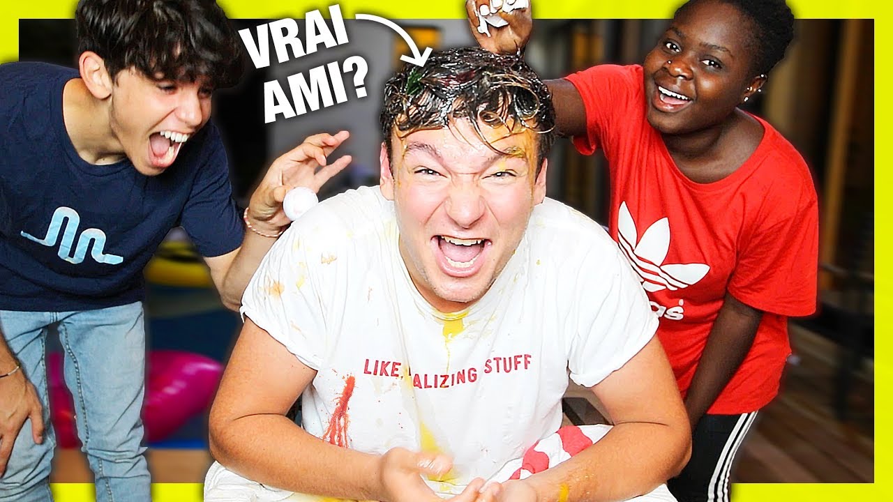 LE TEST D'AMITIÉ LE PLUS INTENSE avec Mademoiselle Gloria et Sulivan Gwed