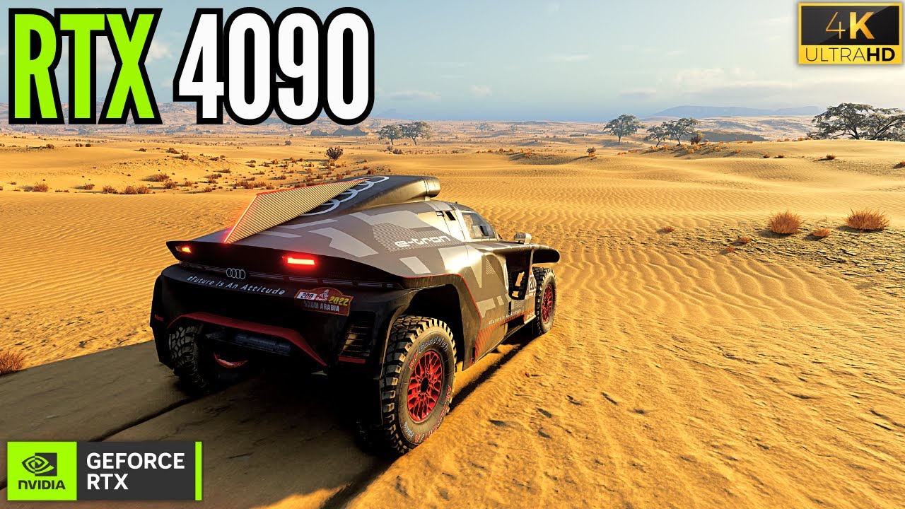 This actually looks good! | DAKAR Desert Rally PC MAXIMUM SETTINGS 4K | GeForce RTX 4090 24GB GDDR6X