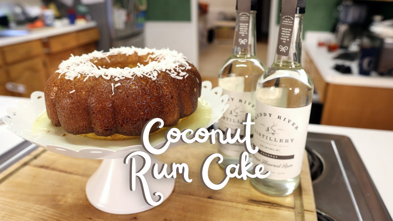 Our Popular Coconut Rum Cake | Cooking with Rum
