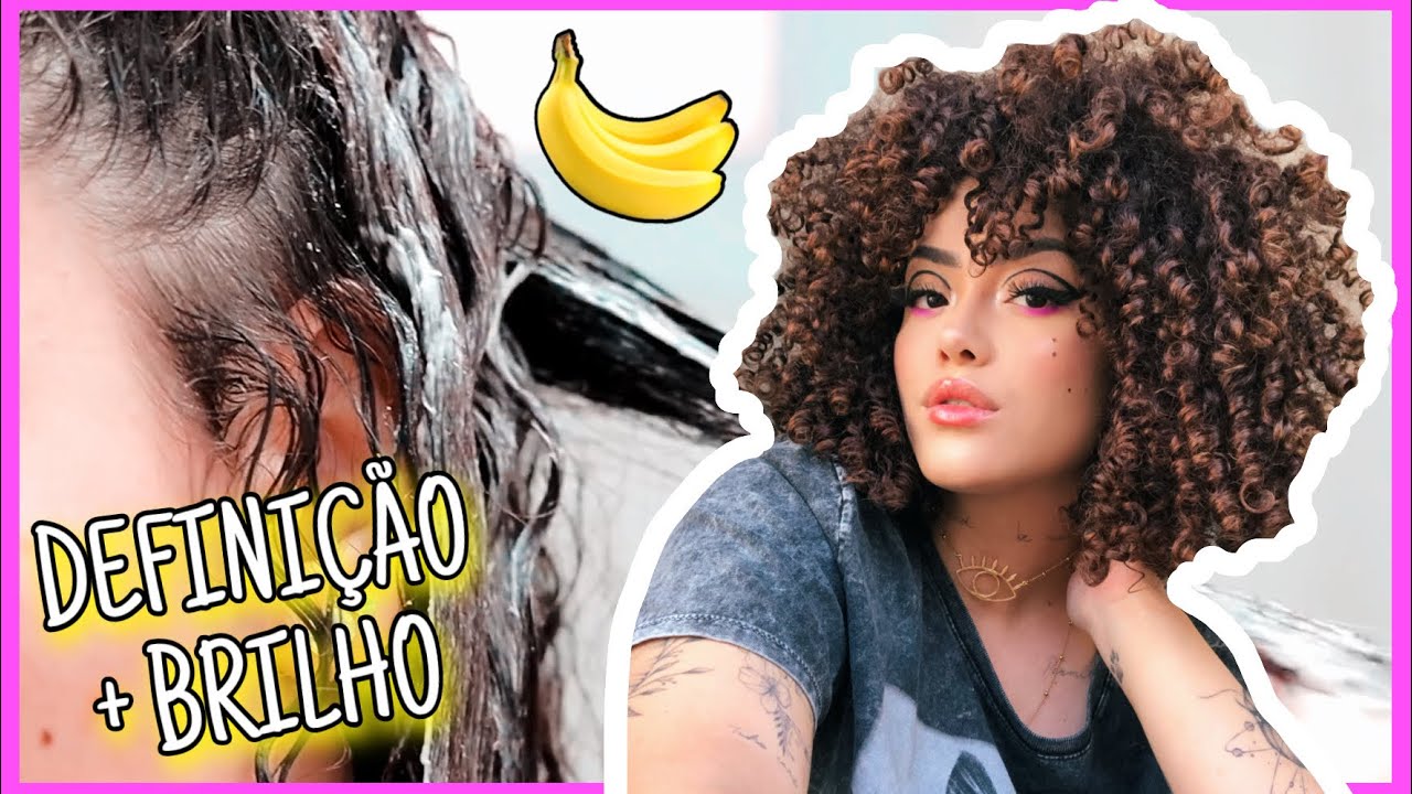 HIDRATAÇÃO CASEIRA DE BANANA