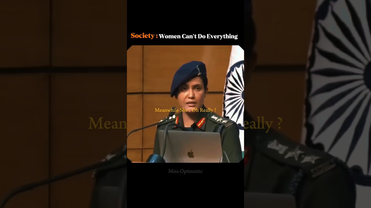 Literally I Got Goosebumps🇮🇳🫡#shorts #viralvideo #motivation #womenempowerment #operationsindoor
