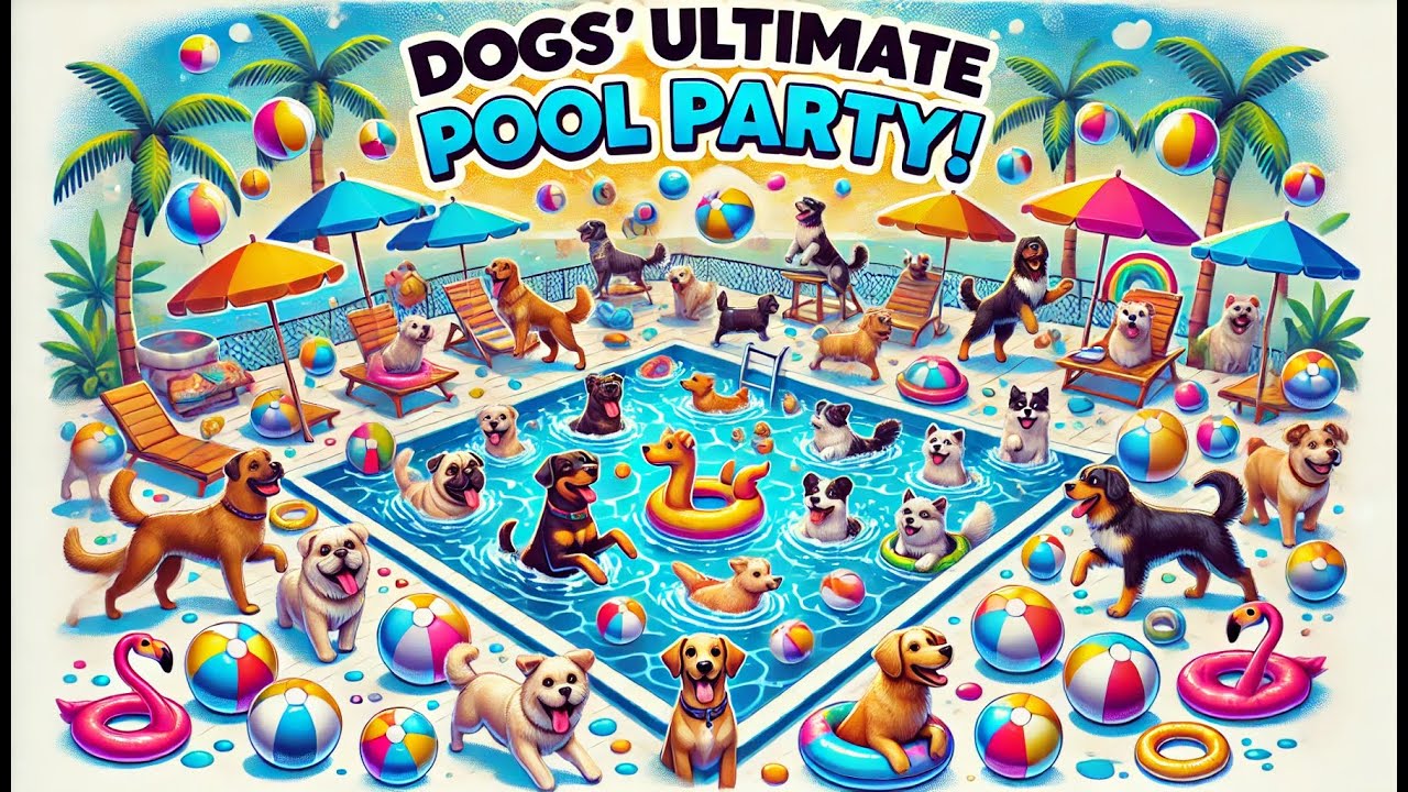💦 Ultimate Dog Pool Party! Funniest & Cutest Dogs Enjoying Water! 🎉🐾