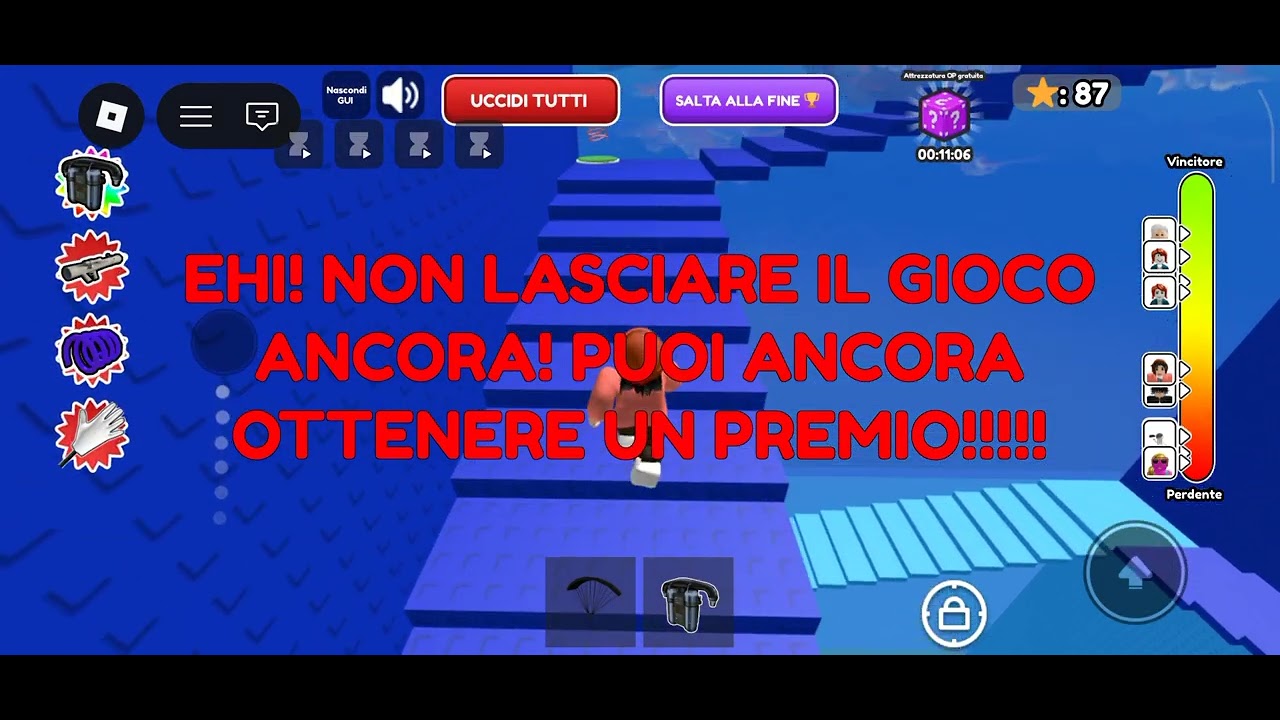 Ciao raga io gioco a roblox