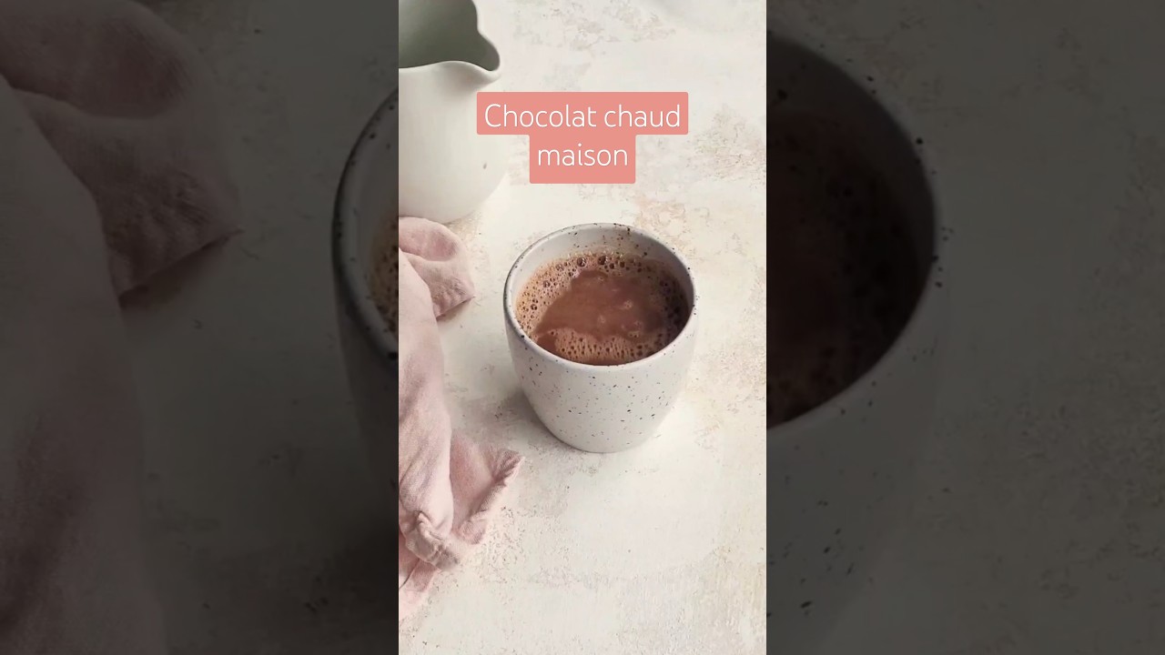 Chocolat chaud maison sans sucre - recette
