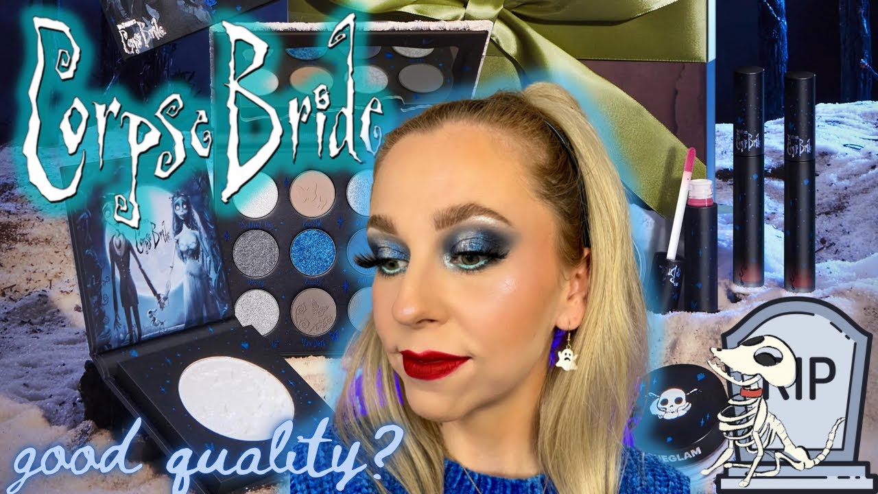 SHEGLAM X THE CORPSE BRIDE COLLECTION | Swatches & First impressions