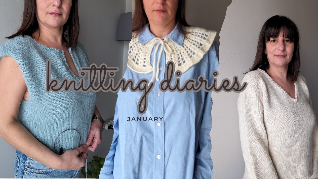 Knitting diaries January 2026 #knitting #knittingpodcast