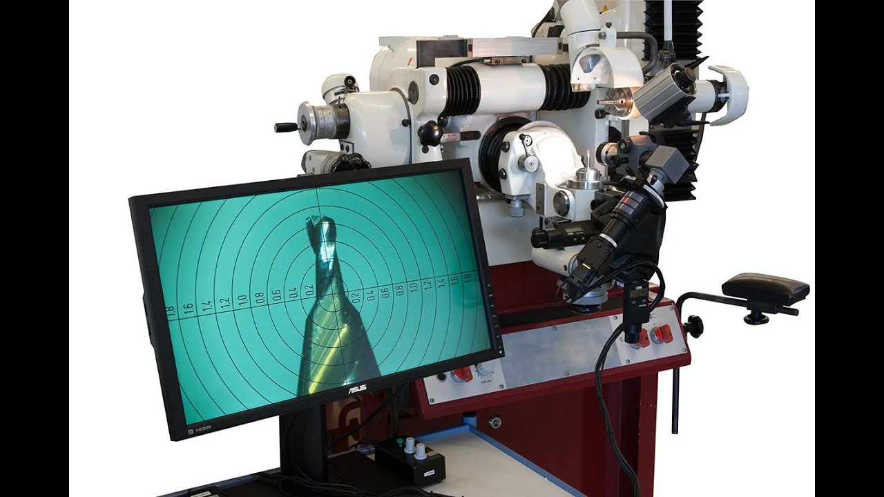 ISOMA video system for universal grinding machine