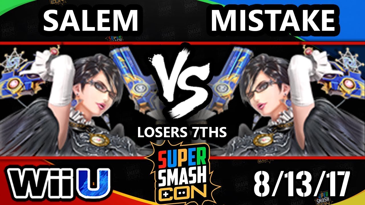 Smash Con 2017 Smash 4 - MVG | Salem (Bayonetta) vs Mistake (Bayonetta) Wii U L7