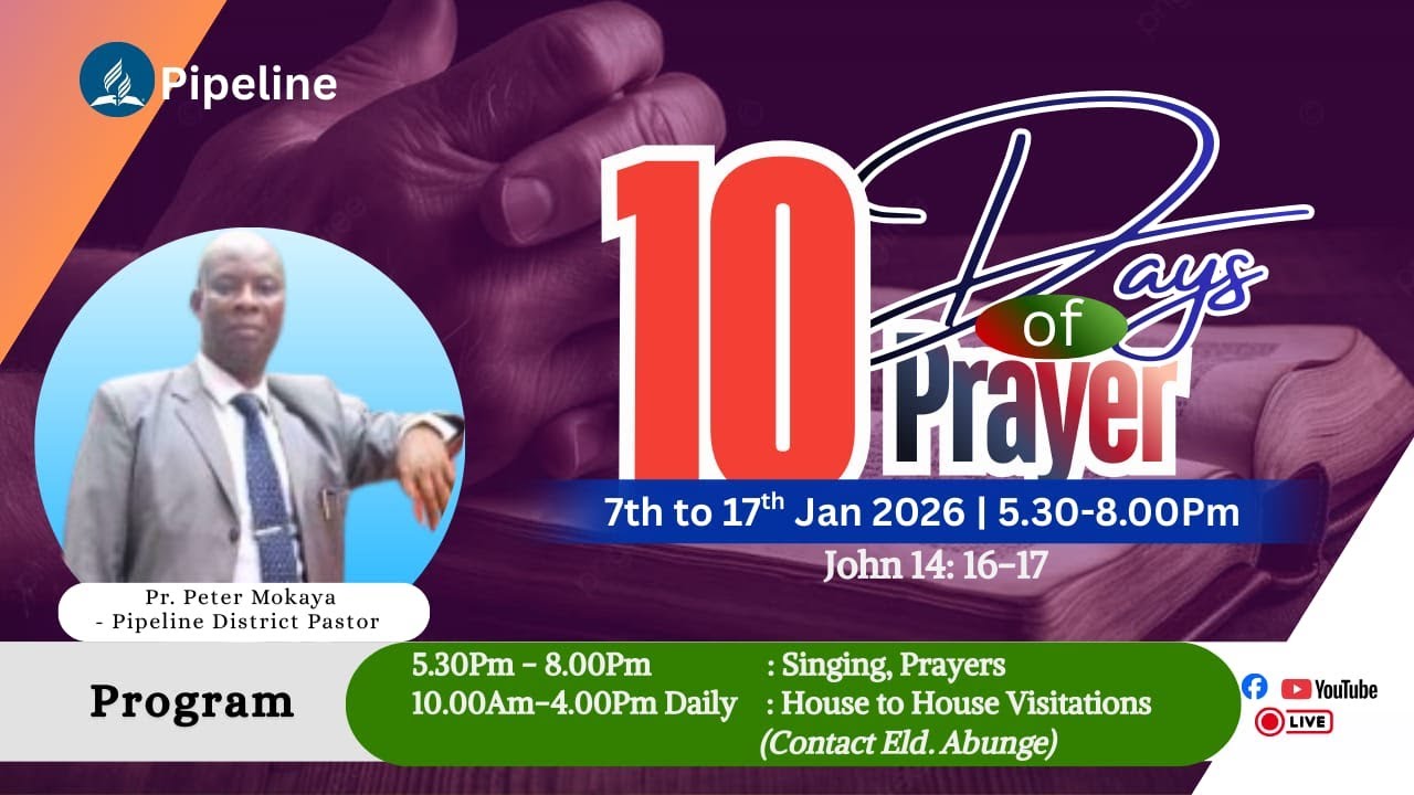 TEN DAYS OF PRAYER// Day 10