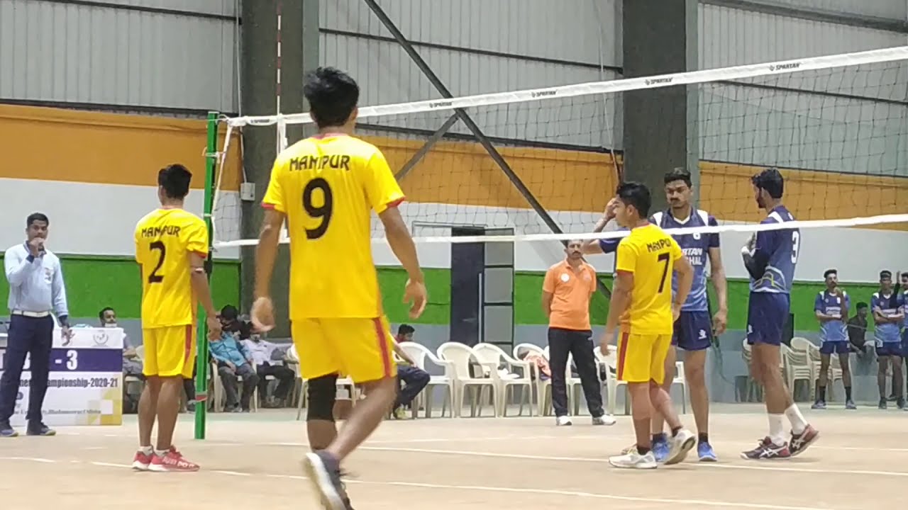 Himachal Pradesh vs Manipur|| 69th Senior National volleyball championship 2021 || Set 1