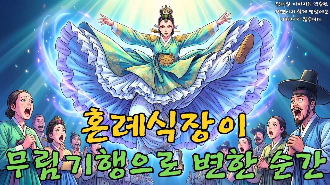 혼례식 날 텃세 부리는 시누이 머리 위로 족두리 쓰고 이단 옆차기 날린 며느리의 전설적 무용담 | 야담·민담·전설·설화·옛날이야기