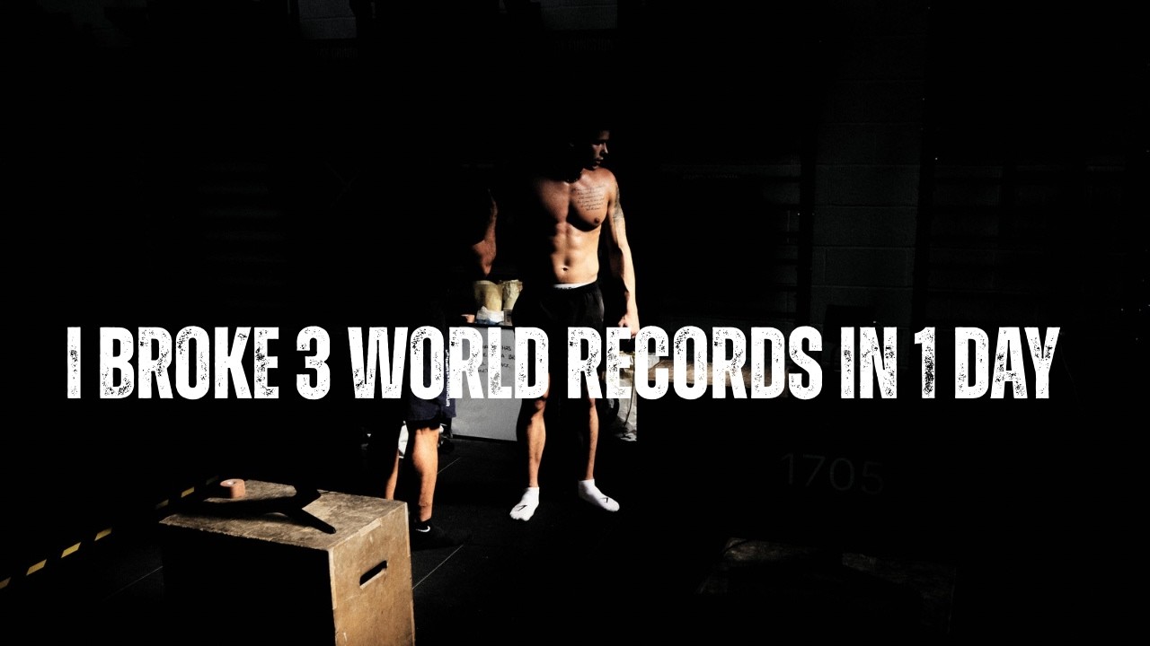 BREAKING 3 MUSCLE UP WORLD RECORDS IN 24HRS (Get Back on That Bar - Documentary)