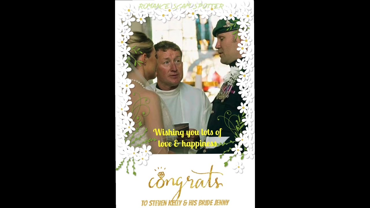 Congratulations to Steven Kelly and Jenny on their wedding.🥂💍