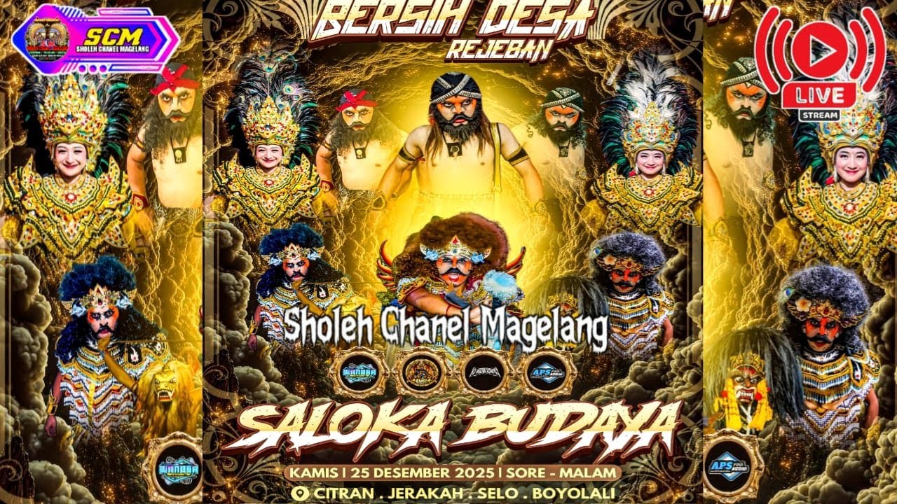 🔥LIVE STREAMING SALOKA BUDAYA LIVE CITRAN JRAKAH SELO BOYOLALI