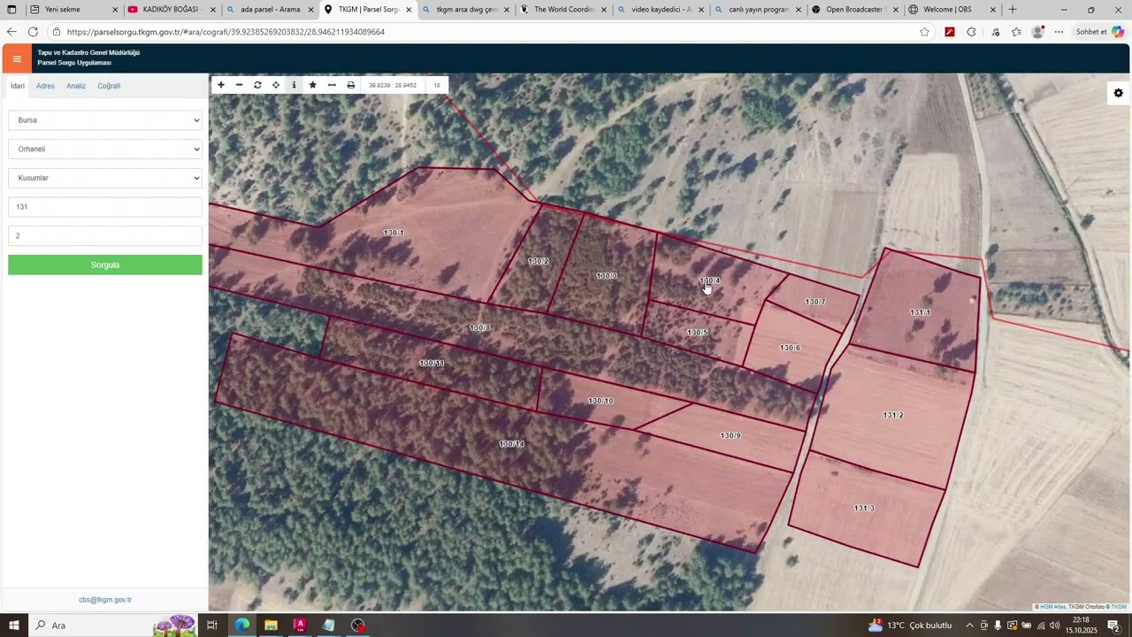 TKGM Parsel Sorgudan AutoCAD’e Kolay Aktarım Yöntemi (Mimarlar ve Haritacılar İçin)
