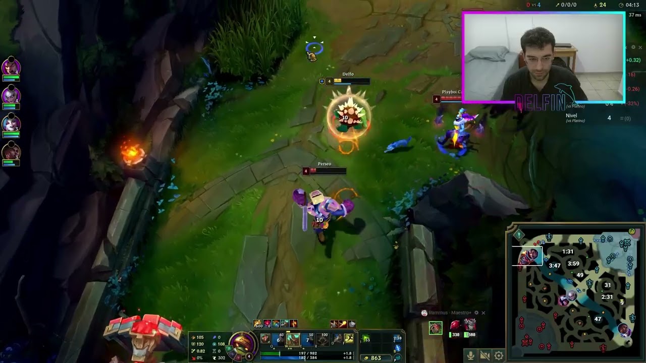 Primera Flex con amigos! Fast Win! - Rammus JG - Plata IV