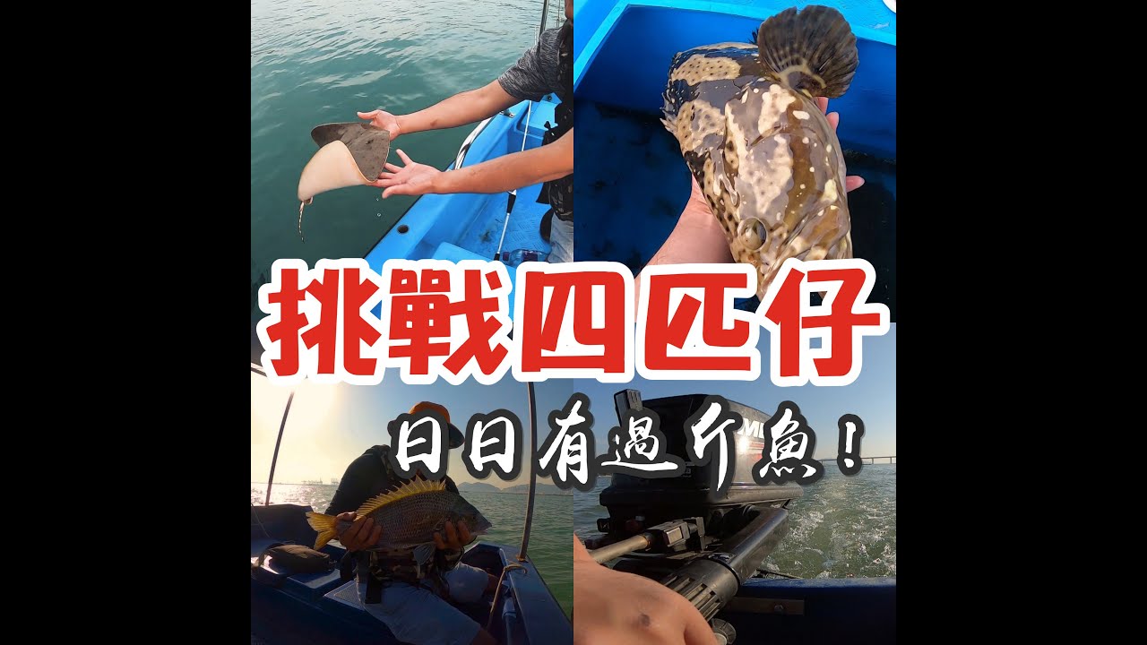 做三日四匹艇家,釣幾條所謂