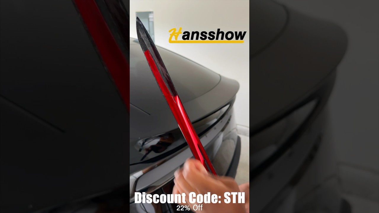 Hansshow spoiler for 2026 Tesla model Y Juniper.
