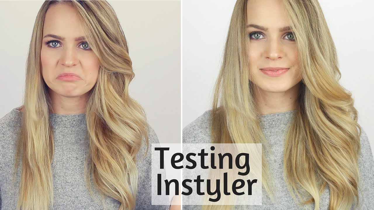I Try the Instyler for the First Time!