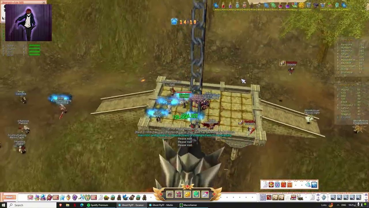 shank ya outwest l flyff siege highlights