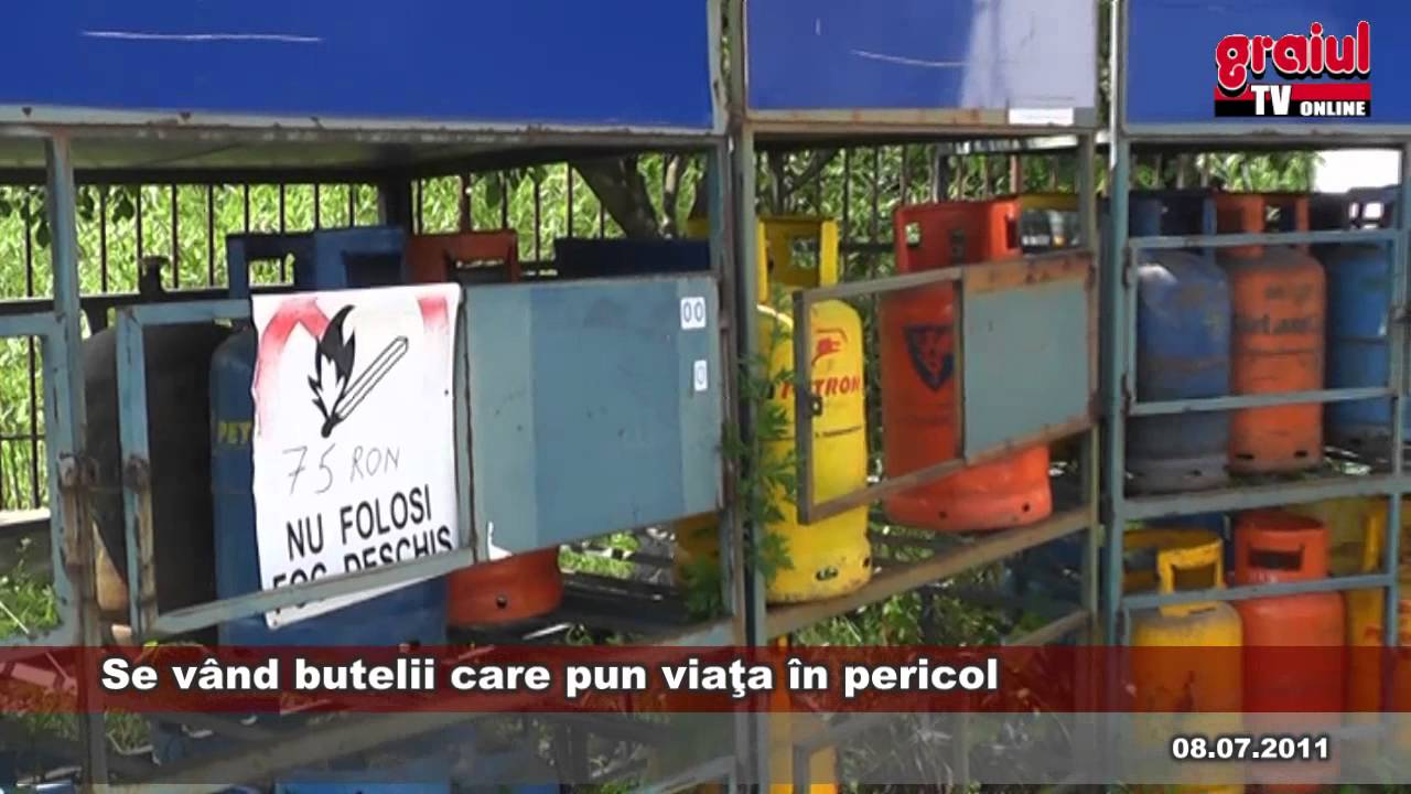 Se vand butelii care pun viata in pericol