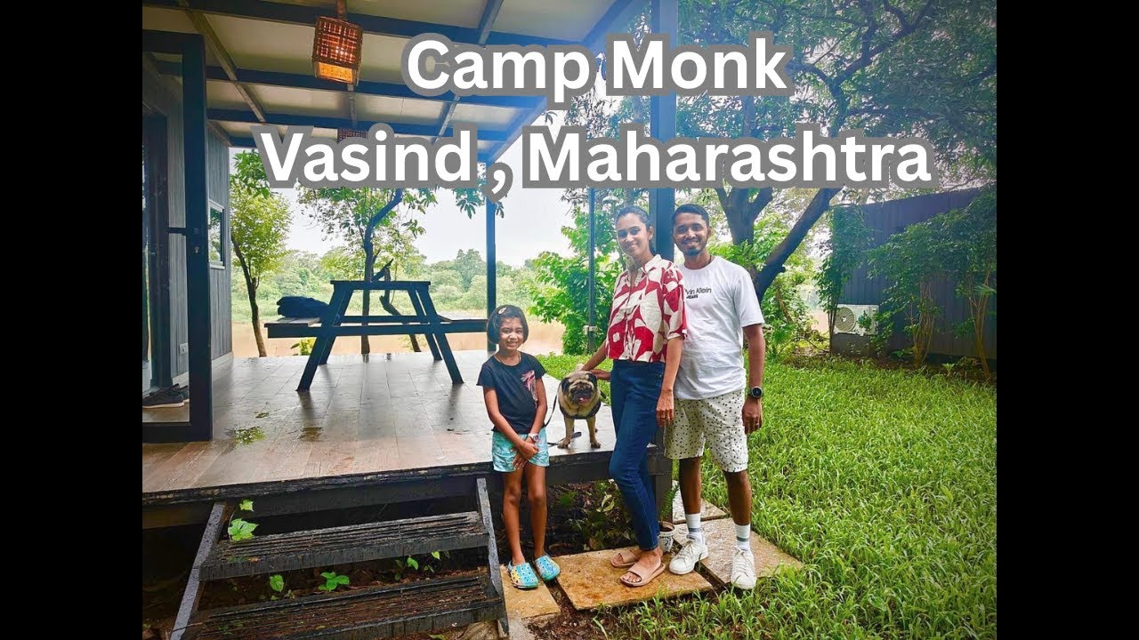 A Day at Camp Monk, Vasind , Maharashtra  | Forest Walk , Kayaking & Nature Vibes !