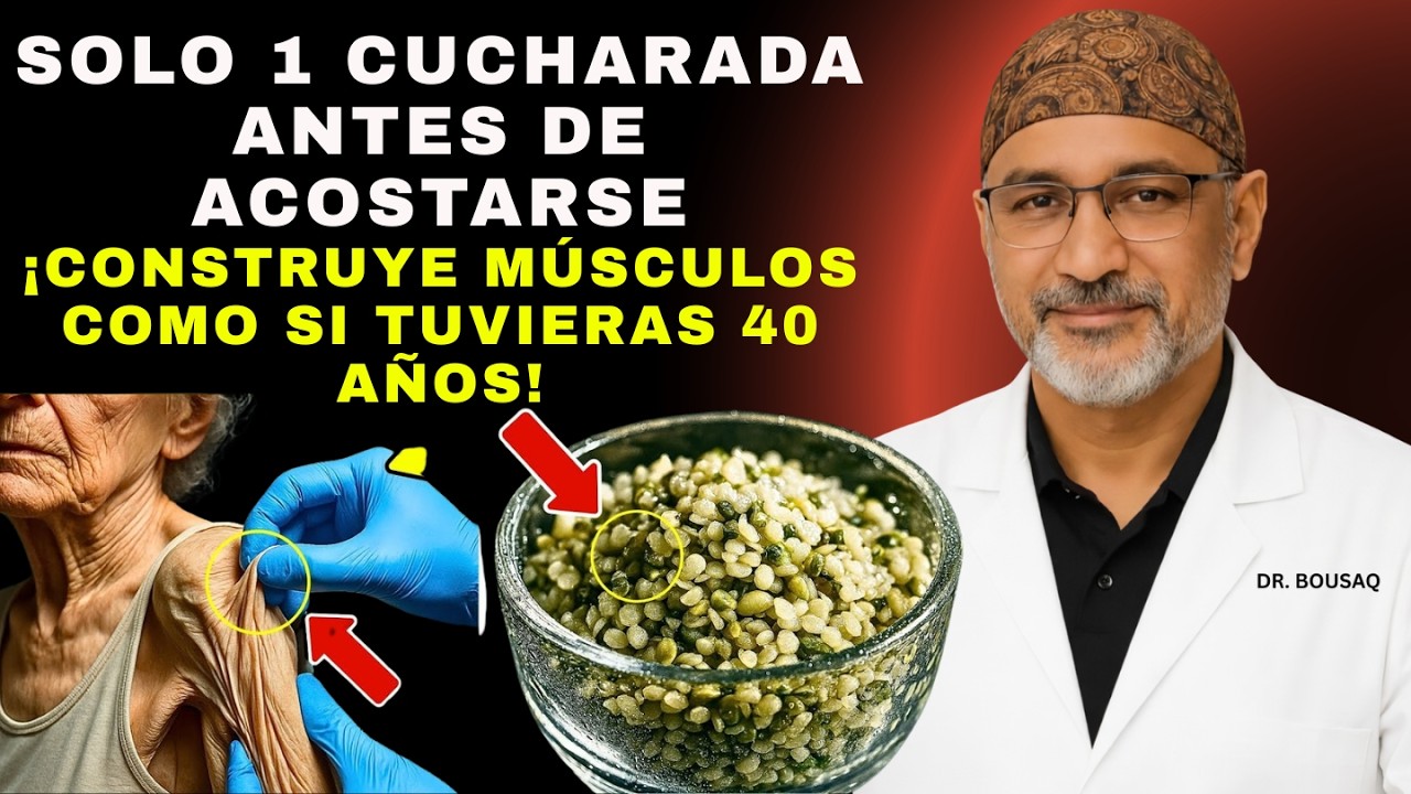 Después de los 70: esta proteína de semilla construye músculo mejor que los huevos