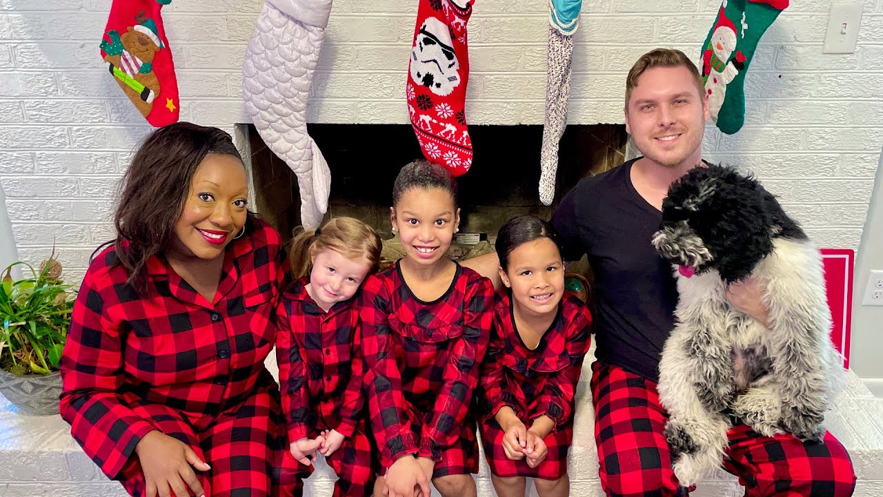 Christmas traditions with our Interracial Kids 🎄 (Family Vlog)