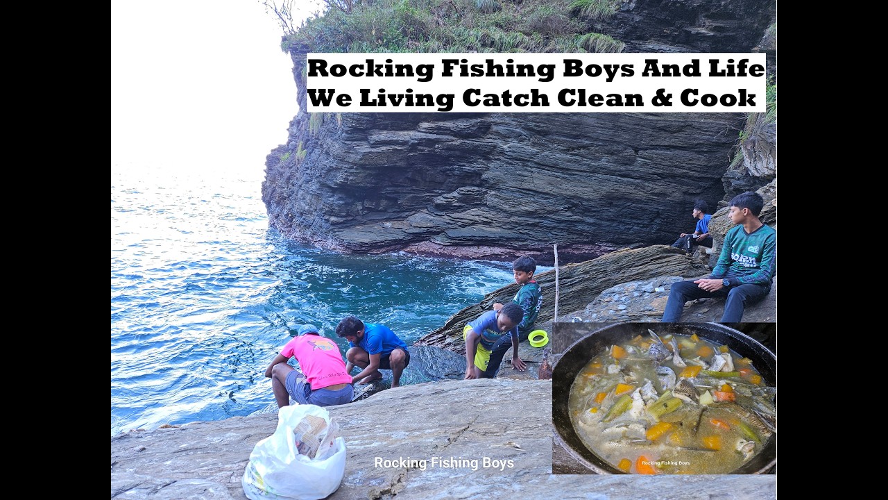 Rocking Fishing Boys And Life We Living Catch Clean & Cook