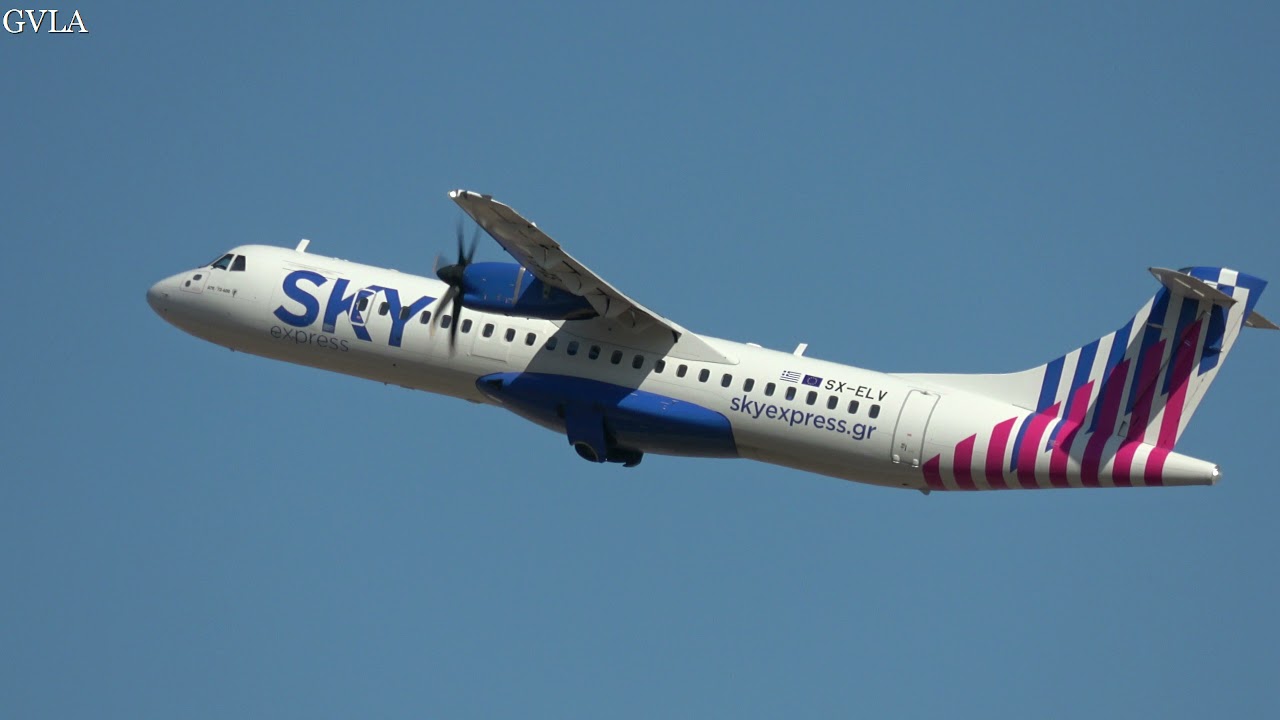 Sky Express ATR72-600 Athens-Chania