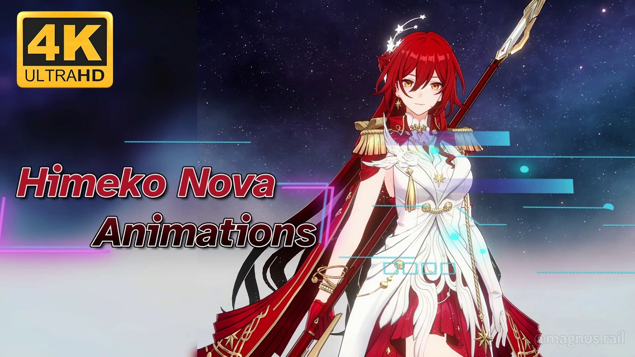 Himeko &bull; Nova - Clean Animations Showcase [4K]